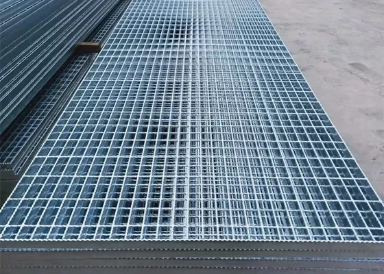 Aluminum Road Steel Grating For Walkway Platform Foot Plate factory Aluminum Road Steel Grating For Walkway Platform Foot Plate factory